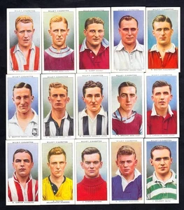 Wills's Cigarette Cards - Association Footballers 1939 - complete set - Picture 1 of 2