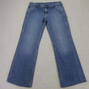 Vtg Carhartt Jeans Herren W29 L34 Blau Denim Hose Single Knee Workwear Relaxed - Bild 1 von 13