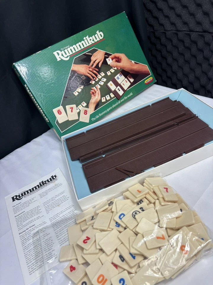 Original Rummikub Vintage Board Game 1988 Edition by Spears Games 100% Complete  - Image 1 of 4