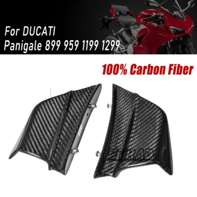 Deflector de aire 100 % fibra de carbono para Ducati Panigale 899 959 1199 1299 Foto 1 de 4