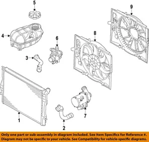BMW OEM 16-21 340i GT xDrive Cooling Water Pump-Thermostat Unit 11537642854 - Picture 1 of 1