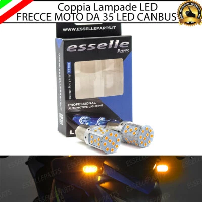 COPPIA LAMPADE A LED FRECCE ANTERIORI PER HARLEY DAVIDSON 114 FREEWHEELER 2021 - Immagine 1 di 4