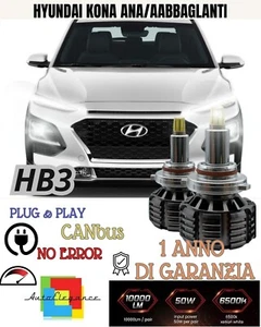 Kit Led HB3 Hyundai Kona Eléctrica Restyling 6000K Anabajantes / Abajantes - Imagen 1 de 2