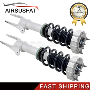 2x Front for Porsche Panamera 2010-2016 Left&Right Suspension Shock Struts w/EDC - Picture 1 of 9