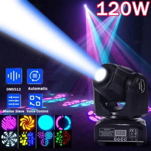 120W LED Moving Head Light RGBW Beam Stage Lighting DMX512 DJ Disco Party Effect - Picture 1 of 19