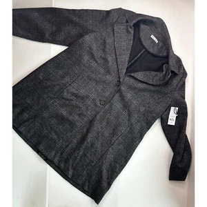 Nueva Chaqueta Dex Plus Elástica Negra Gris Cuadros Talla 2x - Imagen 1 de 8