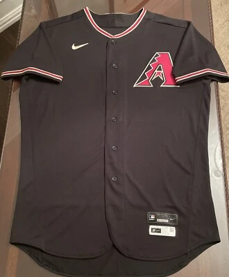 Rare Team Issued Arizona Diamondbacks Nike Authentic On-Field Alt Jersey 48/XL - Image 1 of 4