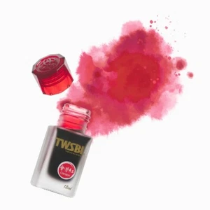 TWSBI, inchiostro da scrittura, inchiostro, inchiostro da scrittura, cremisi, rosso, rosso carminio, 18 ml, in bottiglia di vetro - Foto 1 di 2