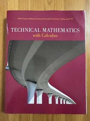 Technical Mathematics With Calculus.  - Image 1 of 3