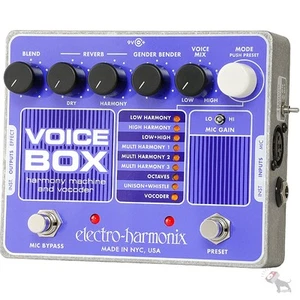 Electro-Harmonix Voice Box Harmony Machine Vocoder Vocal Effect Floor Pedal - Picture 1 of 1
