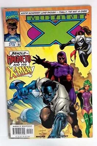 Mutant X #10 (1998) Marvel 8.5 VF+ Magneto 1st Print Comic Book - Picture 1 of 1