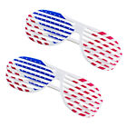 3 Pieces American Flag Sunglasses Fun Party Favors US Props