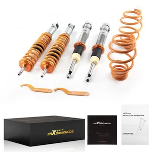 Combinés Filetés Amortisseurs Réglables for VW Polo 6n 6N2 1999-2001 Ressort - Foto 1 di 12