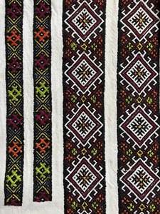 Vintage Ukrainian Folk Embroidery For Shirt Handmade (№272) - Picture 1 of 7