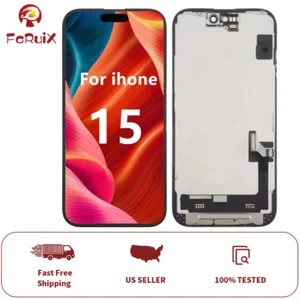 For iPhone 15 Screen 6.1" LCD Digitizer 3D Touch Display Assembly Replacement US - Picture 1 of 17