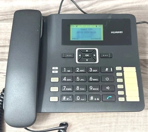 Huawei F617-20 Fixed Wireless Terminal 3G GSM Cellular Bluetooth Desktop Phone - Photo 1/9