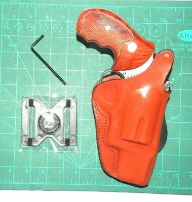 Tagua PD1R-147V2 RH Leather Rotating Thumb Break Paddle Belt S&W Governor 2.75" - Image 1 of 4