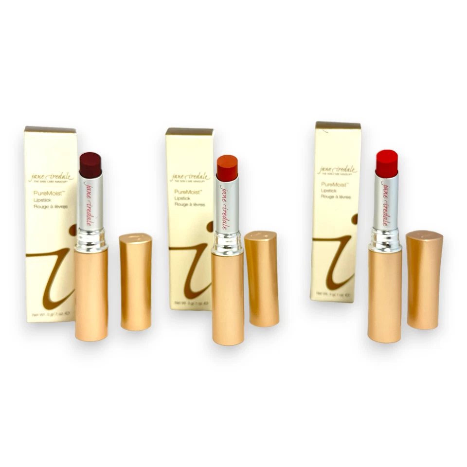 Jane Iredale PureMoist Lipstick 3g/.1oz. New In Box; You Pick! - Image 1 of 1