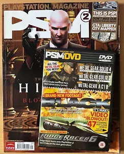 PSM2 PlayStation Magazine #70 January 2006 + DVD | Hitman Blood Money | GTA PSP - Picture 1 of 7