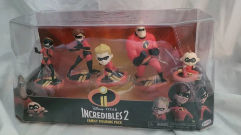Incredibles 2 Family Figurine Pack Disney Pixar action figure toy New Cover
