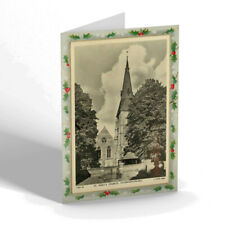 CHRISTMAS CARD Vintage Surrey - St. Mary's Church, Caterham-on-Hill