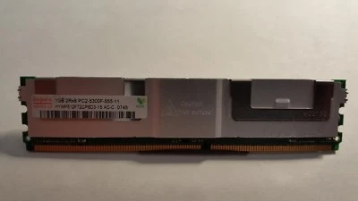 Server; Hynix 4X1GB PC2-5300 DDR2-667MHz ECC Fully Buffered CL5 240-Pin DIMM  - Image 1 of 2