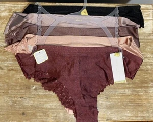 ADRIENNE VITTADINI 5 Pack Back Lace Panties Size XL - Picture 1 of 3