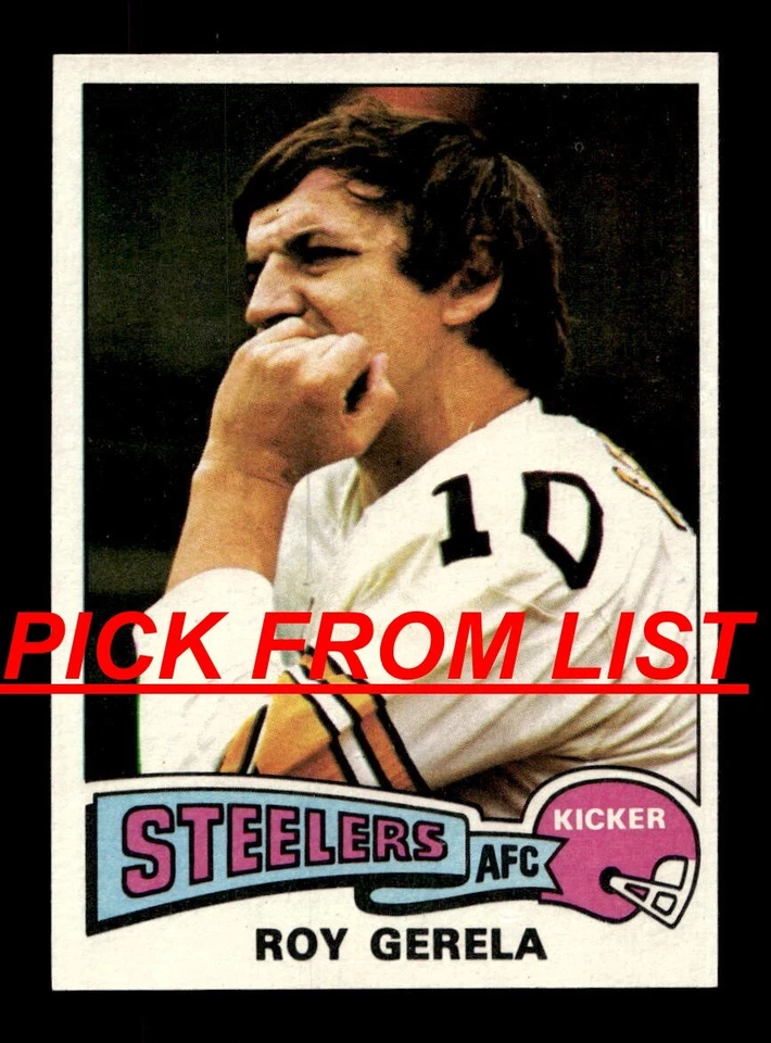 1975 Topps Football 258-523 EX/EX-MT Pick From List All PICTURED - Image 1 of 1