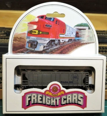 Bachmann 53-1038-B2 N Scale 47' COVERED HOPPER CAR "WABASH" Railroad - Image 1 of 4