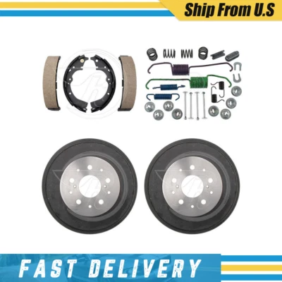 Kit de zapatas de freno de tambores traseros y herrajes para Toyota Tacoma 1998-2004 Foto 1 de 4
