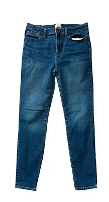 J.CREW Lookout High Rise Skinny Jean Womens 31x26 Blue Medium Wash Stretch F4672 - Image 1 of 4
