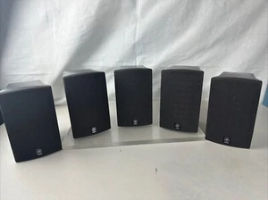 Set of 5 Yamaha NS-AP280A Bookshelf Speakers 2-way Satellite, Center, Surround - Picture 1 of 10