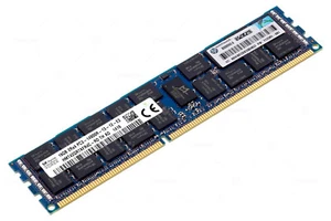 712383-081 HP DDR3 16GB 2RX4 PC3-14900 1866MHZ RDIMM - Picture 1 of 7