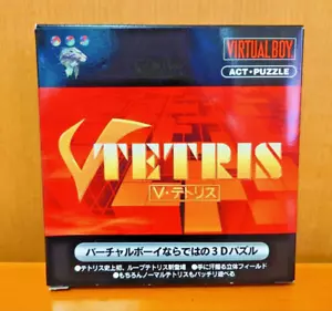 V Tetris BPS Nintendo Virtual Boy Box 1995 From Japan - Picture 1 of 6