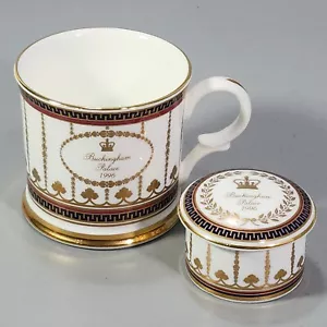 Buckingham Palace 1996 Royal Collection Fine Bone China Coffee Tea Mug and Trink - Picture 1 of 15
