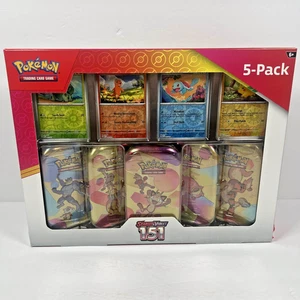 Juego de cartas coleccionables Pokémon escarlata y violeta 151 mini latas paquete Costco paquete (sellado) conjunto B - Imagen 1 de 14