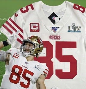 XL 48 George Kittle #85 Vapor Elite Trikot Super Bowl 54 LIV 49ers Authentic - Bild 1 von 15