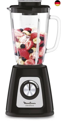 Moulinex Standmixer, elektrischer Mixer, Glasschüssel 1,75 l, Leistung 800 W,  - Bild 1 von 4