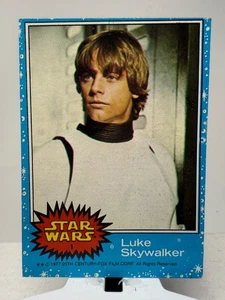 1977 Topps Star Wars #1 LUKE SKYWALKER Card (B) - Picture 1 of 4