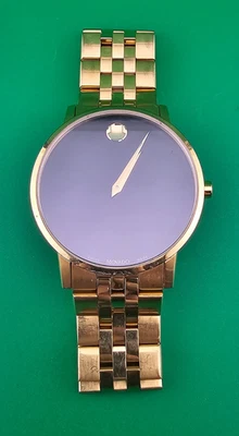 Reloj Hombre Movado 07.1.36.1494 Museo Clásico Tono Dorado Acero Inoxidable 40mm Foto 1 de 4