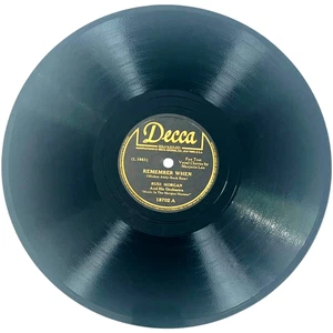 Russ Morgan - Remember When / The Wish That I Wish Tonight - Decca Record 18702 - Picture 1 of 4