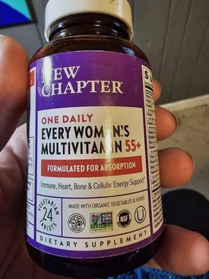 Nuevo Capítulo Cada Mujer Multivitamínico 55+ Inmune, Corazón, Soporte Óseo, 96 Unidades Foto 1 de 4