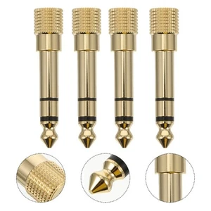 4 Pezzi Adattatore Spina Cuffie Cavo Adattatori Audio e Connettori Jack - Foto 1 di 12