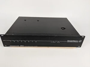 MediaMatrix Peavey Octopower 850 Power Amplifier 8CH Rack Mount USA - Picture 1 of 9