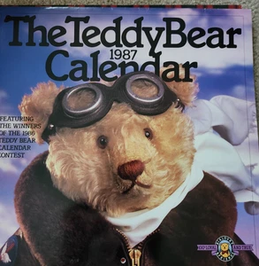 Calendario The Teddy Bear 1987 vintage ~ ¡EXCELENTE ESTADO Y ENVÍO DIARIO! - Imagen 1 de 3