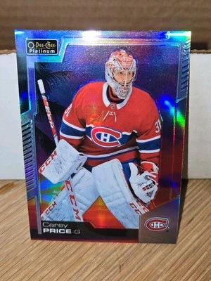 Carey Price Sunset #9 2020-21 O-Pee-Chee Platinum Montreal Canadiens - Image 1 of 3