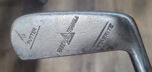 Antique Vintage 1920's Walter Hagen Starbrite Hickory Wood Shaft Golf Putter - Picture 1 of 4