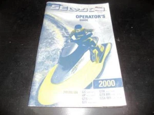 2000 Sea Doo GS XP GXT GTI Operators Guide 99pgs - Picture 1 of 2