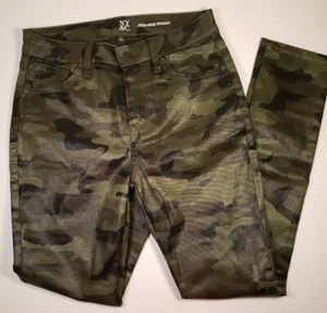 NY&C Camo High-rise Skinny Jeans, Size 2, waist 28 inch, length 38 inch - Picture 1 of 6