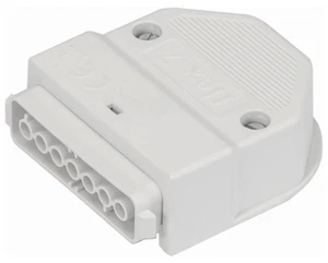 Flex Connectors 7 FTS07/W Single Socket 7P 16A Box Of 10 - Picture 1 of 1